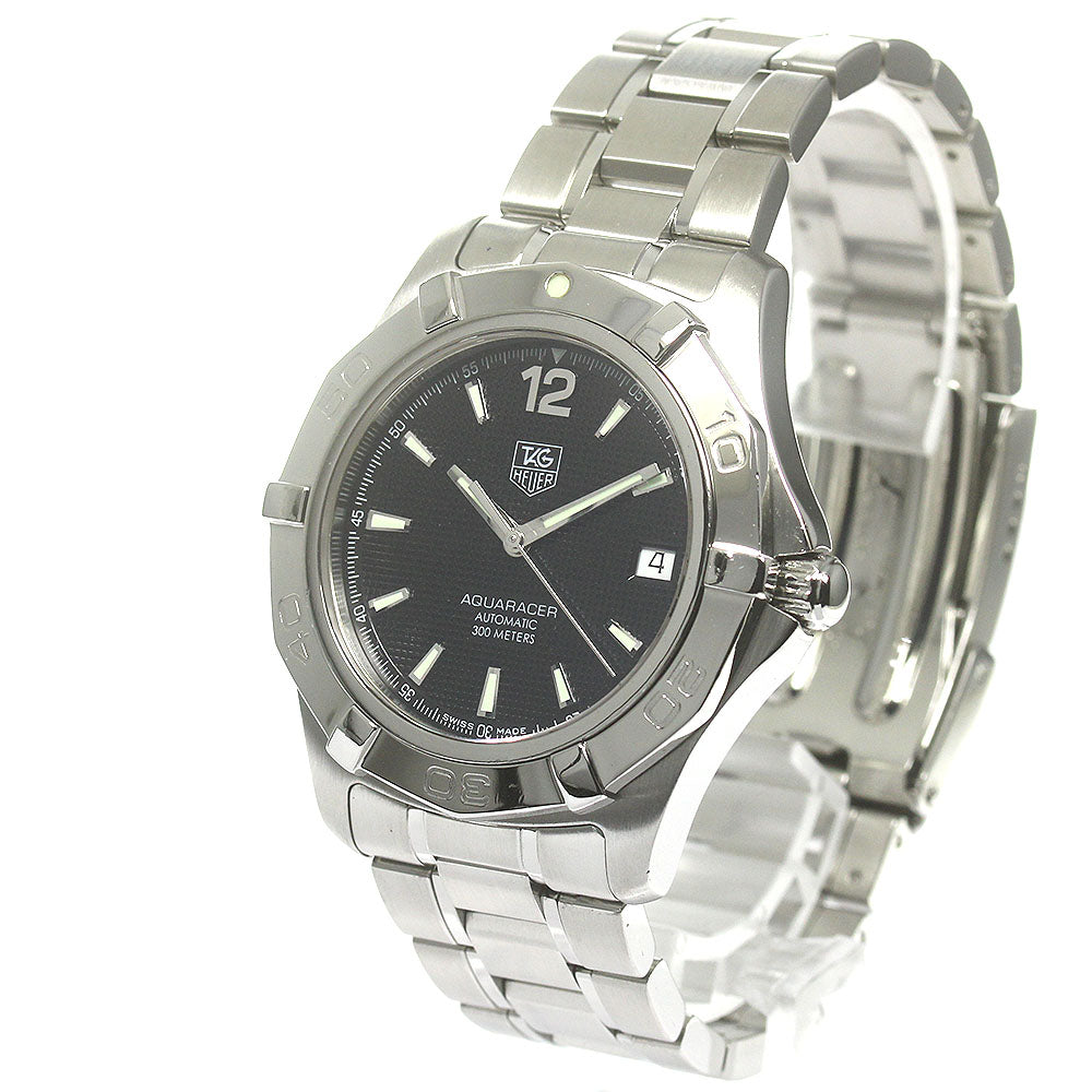 TAG HEUER Aqua racer WAF2110-0 Date black Dial Automatic Men's Watch_846161