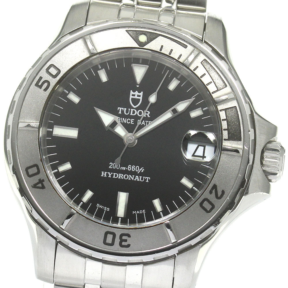 TUDOR Hydro note 85190 Date Black Dial Automatic Men's Watch_846188
