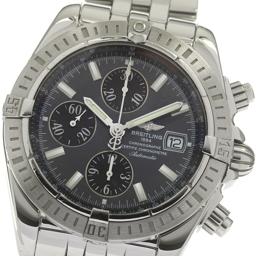 BREITLING Chronomat Evolution A13356 Gray Dial Automatic Men's Watch_846192