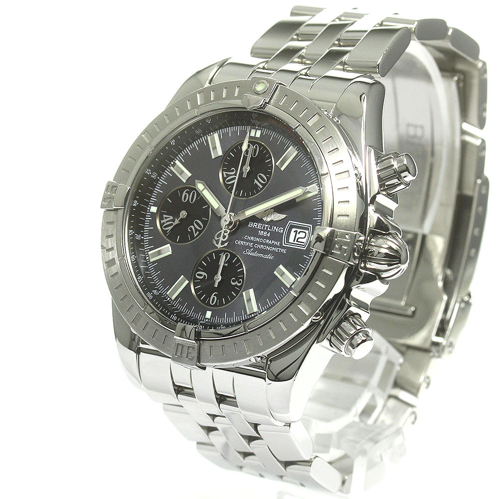 BREITLING Chronomat Evolution A13356 Gray Dial Automatic Men's Watch_846192