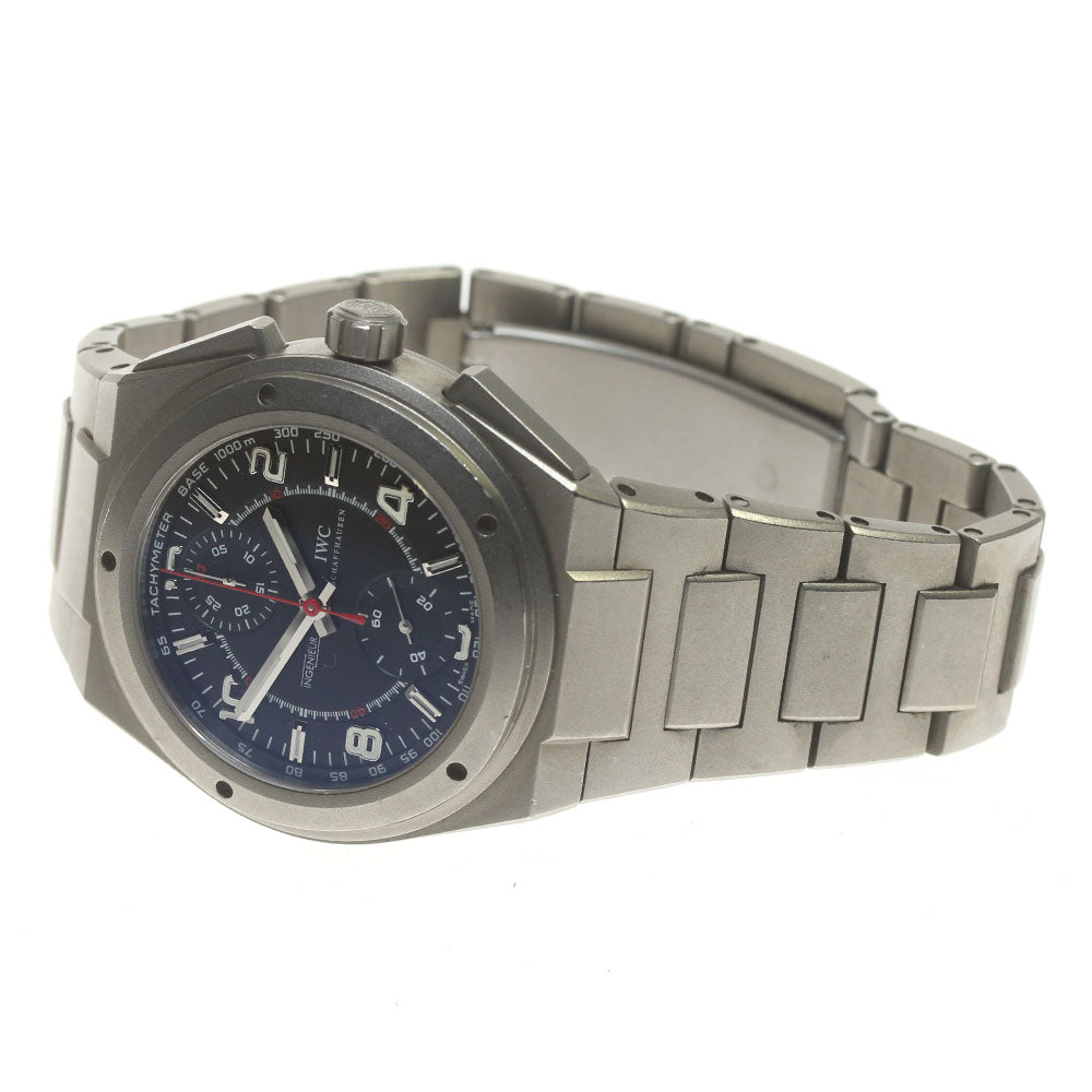 IWC SCHAFFHAUSEN Ingenieur IW372503 Chronograph black Dial AT Men's Watch_846193