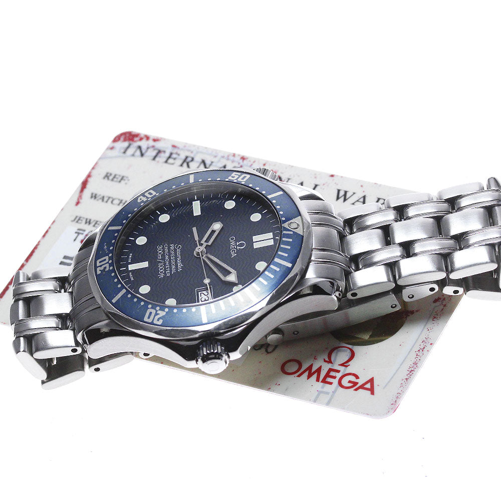 OMEGA Seamaster300 2531.80 Date Navy Dial Automatic Men's Watch_846214