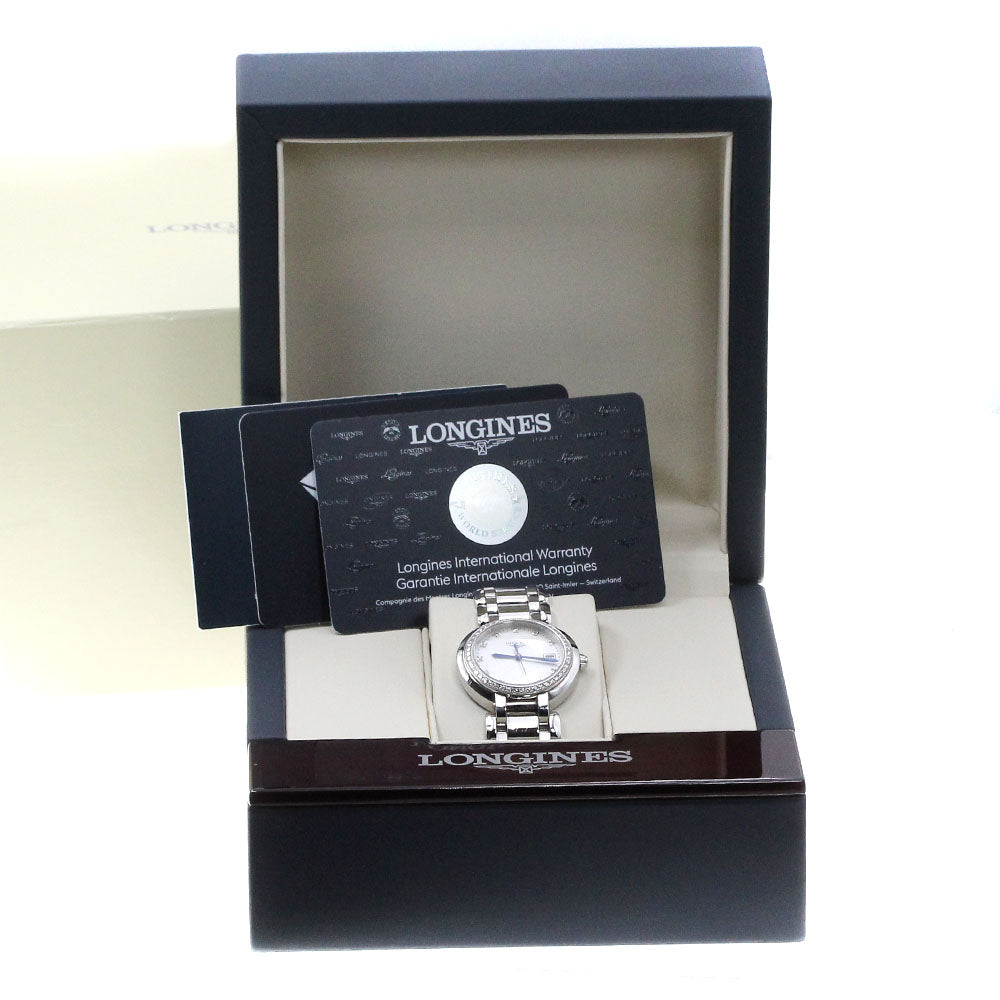 LONGINES Primalna L8.112.0 Diamond bezel 11P Quartz Ladies Watch_846276