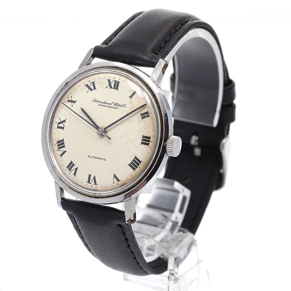 IWC Ref.1818 Cal.854B Vintage White Dial Automatic Men's Watch_846363
