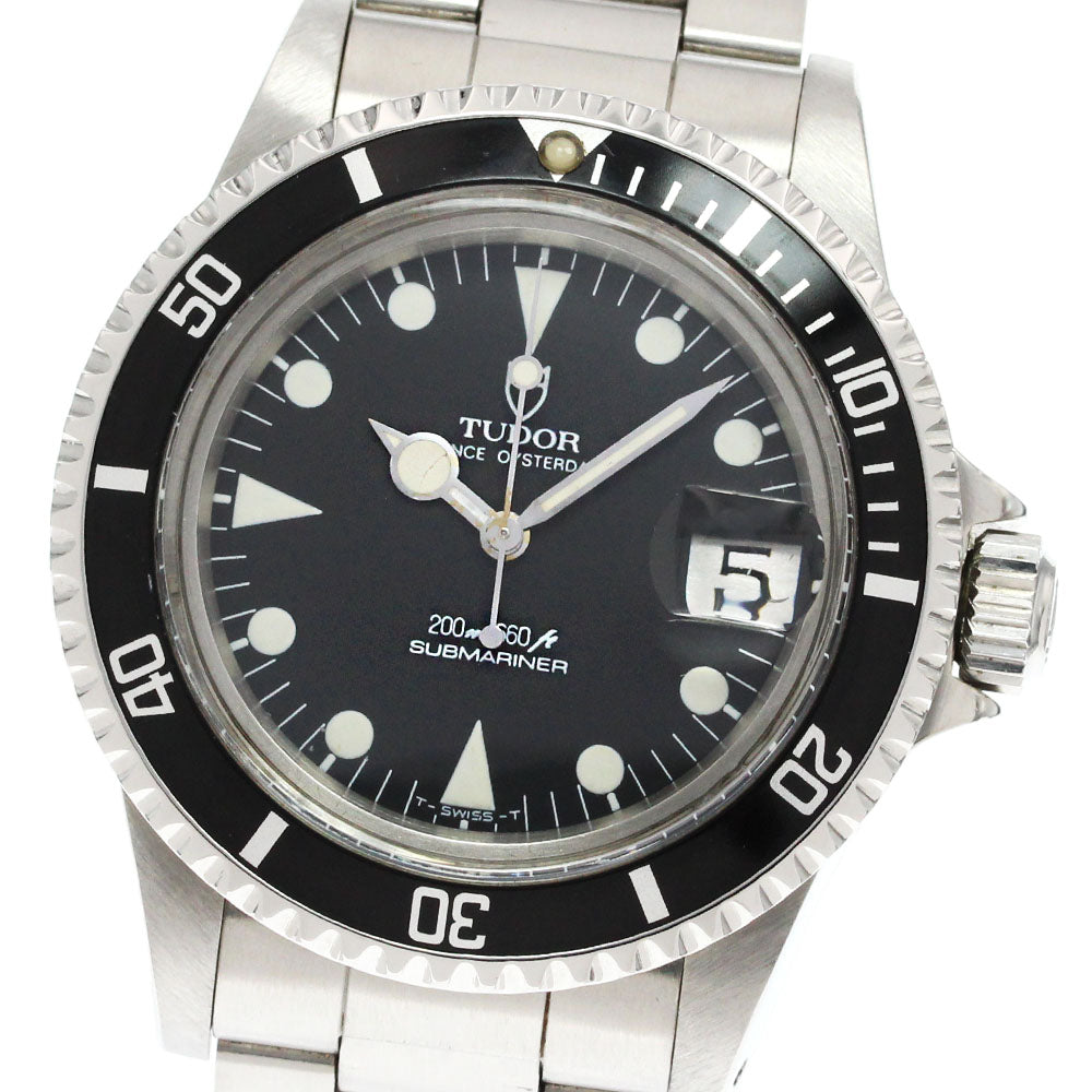 TUDOR Submariner Prince Date 76100 cal.2824-2 black Dial Automatic Men's_846385
