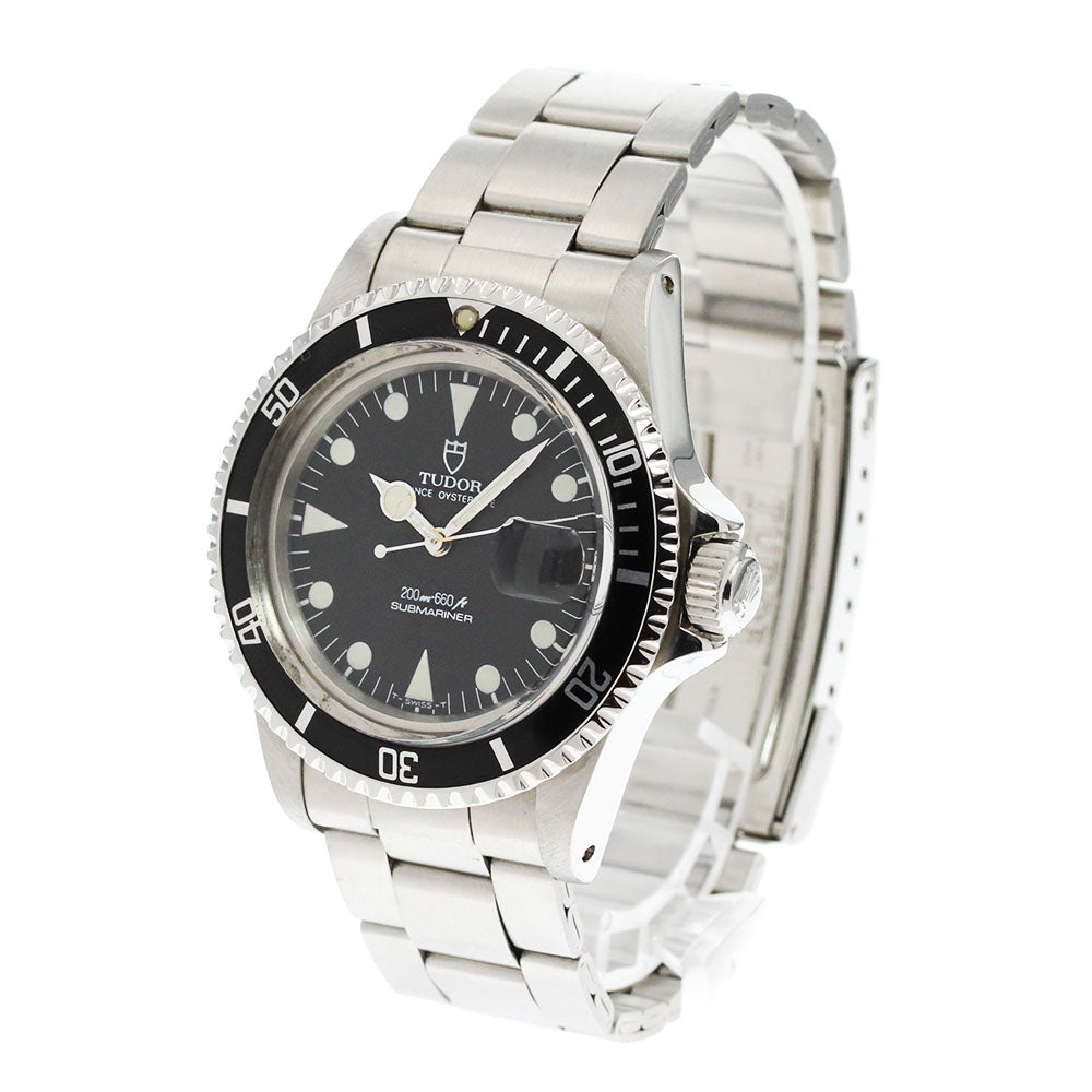 TUDOR Submariner Prince Date 76100 cal.2824-2 black Dial Automatic Men's_846385