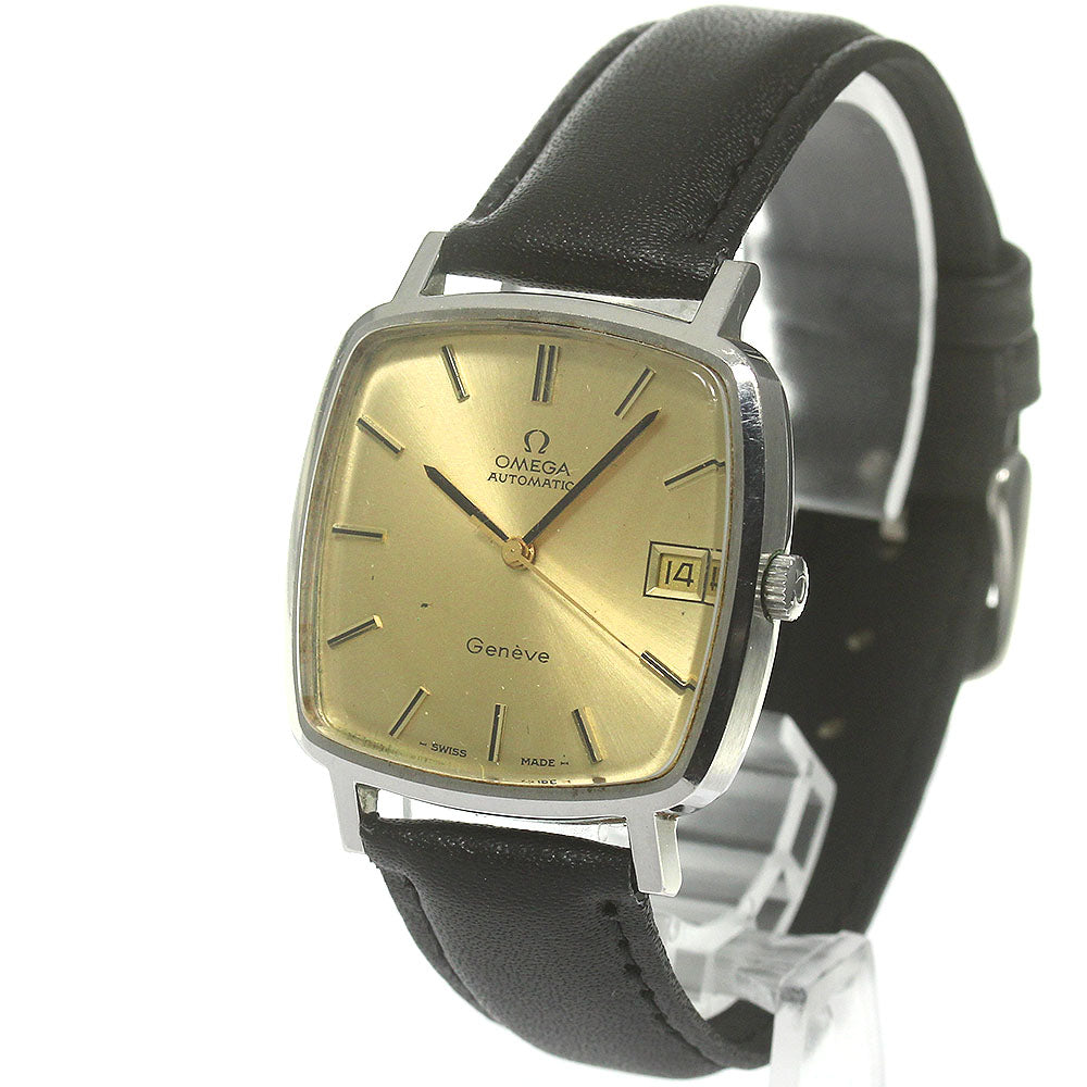 OMEGA Geneve 162.0060 Square Date cal.1012 gold Dial Automatic Men's_846404