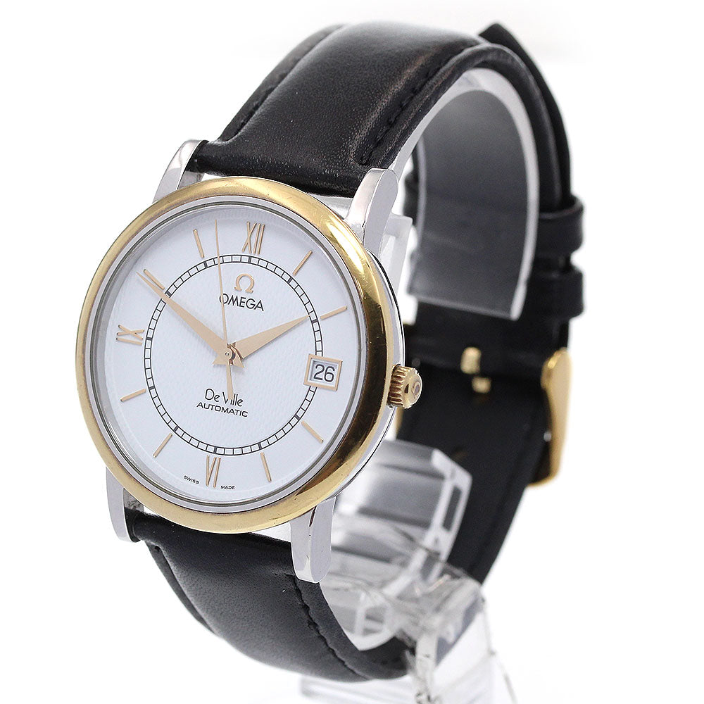 OMEGA De Ville Prestige 166.1108 YG bezel date Automatic Men's Watch_846438