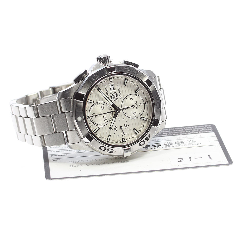 TAG HEUER Aqua racer CAP2111 Date Chronograph Automatic Men's Watch_846451