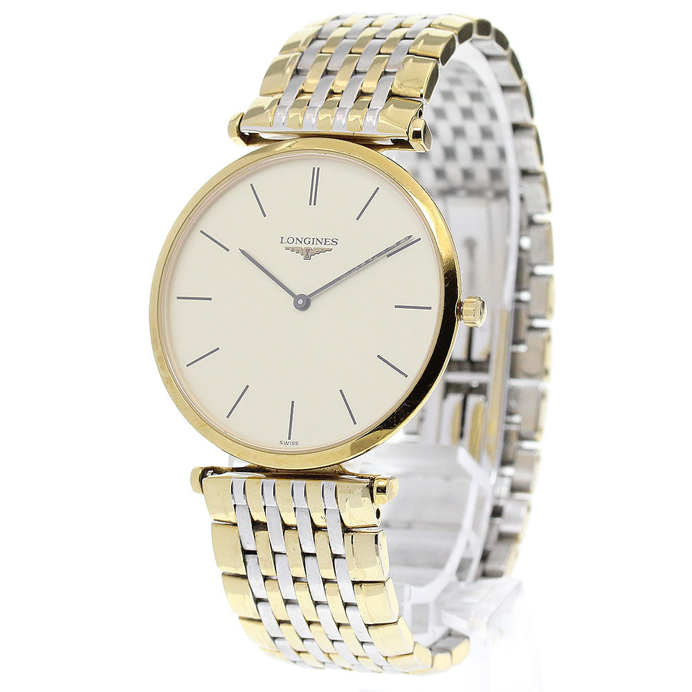 LONGINES Grand classic L4.709.2 gold Dial Quartz Men's Watch_846503