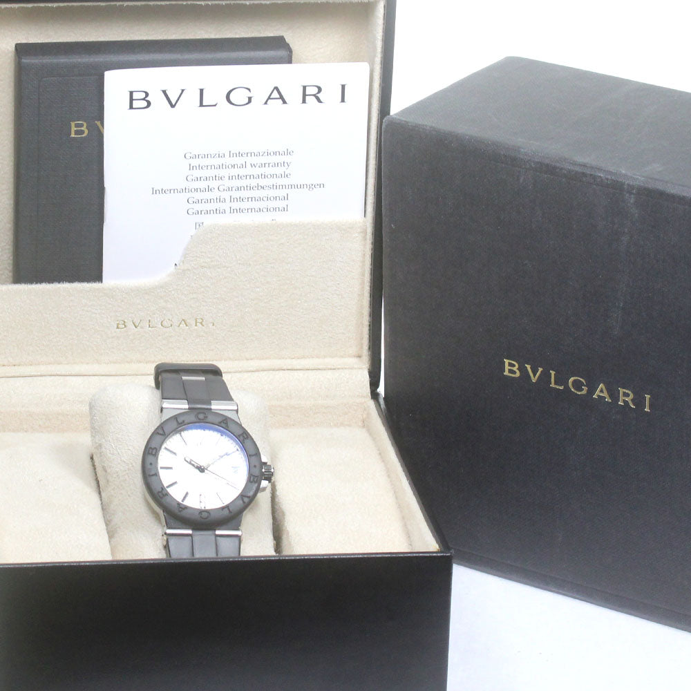 BVLGARI Diagono DG35SV Date Silver Dial Automatic Men's Watch_846515