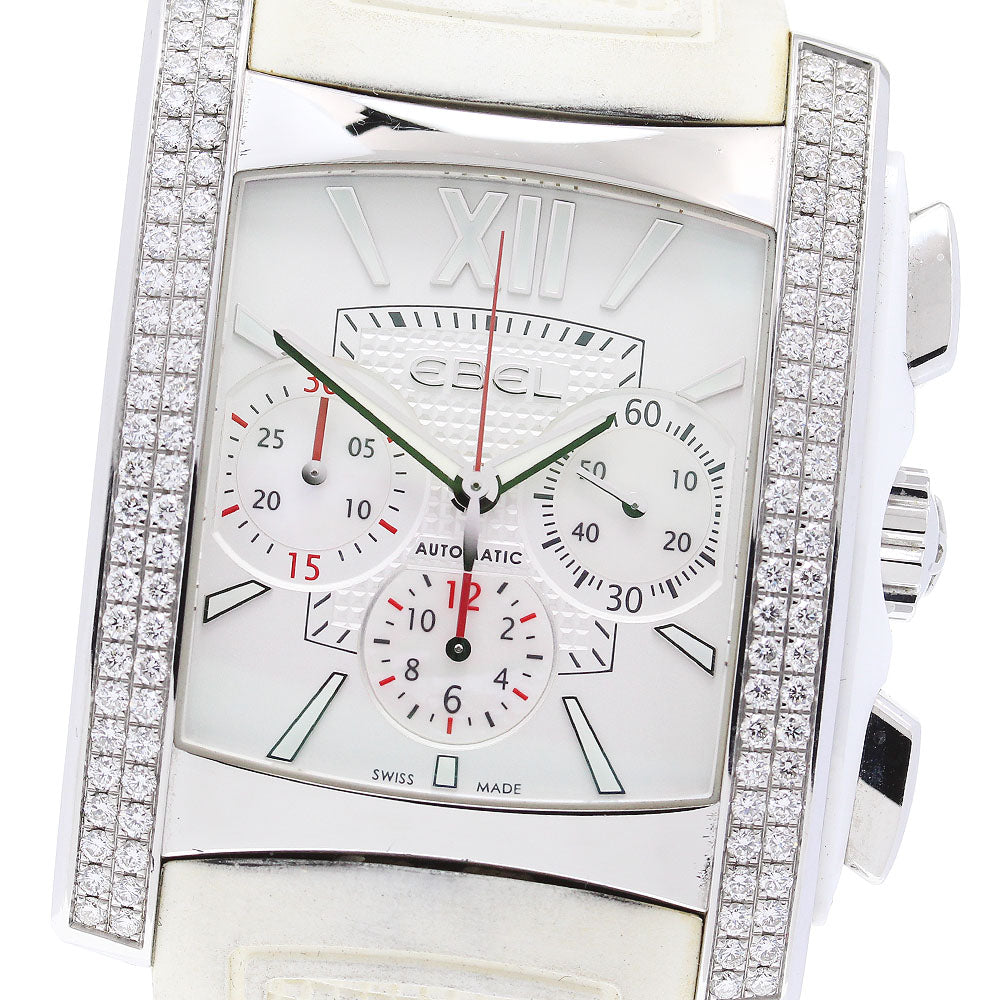 EBEL Brasilia 1215785 Chronograph white Dial Automatic Men's Watch_846533