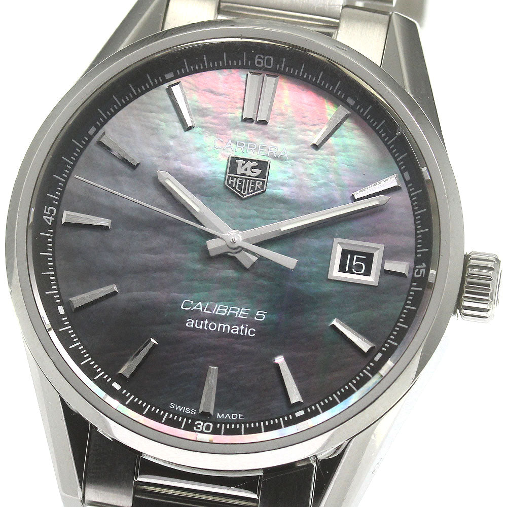 TAG HEUER Carrera Caliber 5 WAR211F Japan limited edition, limited to 500 pieces Black shell Dial Automatic Men's Watch_846541