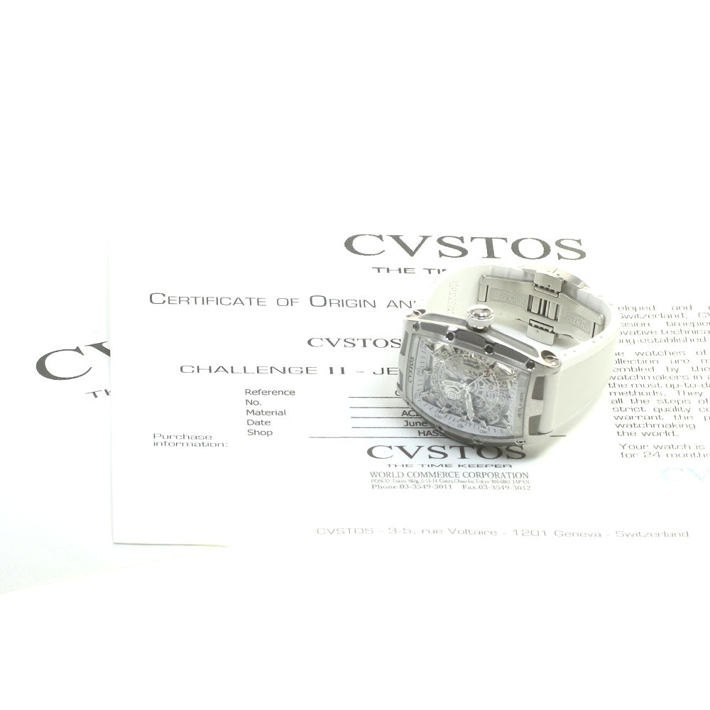 CVSTOS Challenge Jet Liner II Liber CVT-RB-JET2-ST Automatic Men's Watch_846563