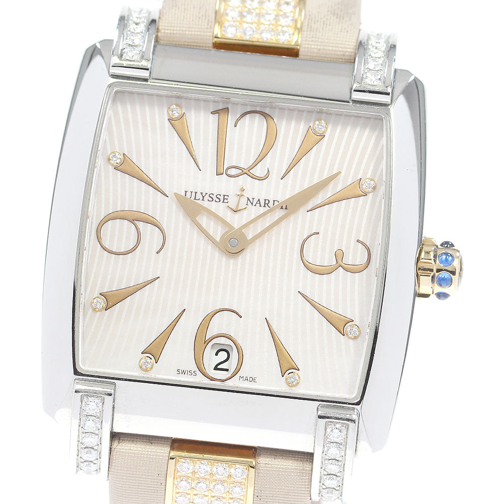 Ulysse Nardin Caprice 133-91/695-INDIA 8P diamond White shell Dial Automatic Ladies Watch_846606