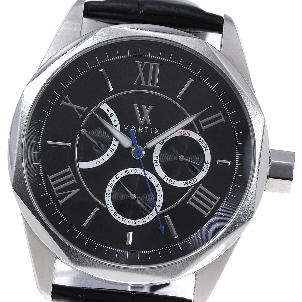 VARTIX Alive PR01 Day-Date Power Reserve black Dial Automatic Men's Watch_846610