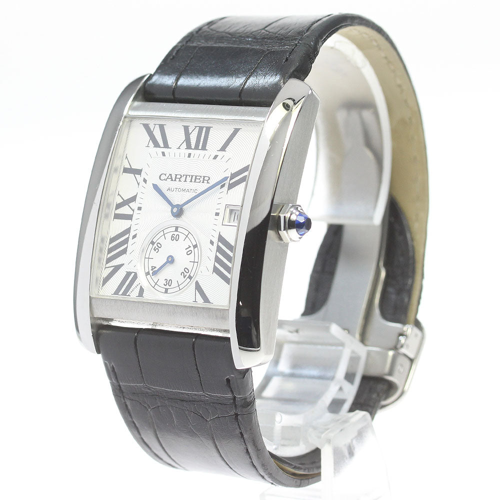 CARTIER Tank MC LM W5330003 Small seconds Silver Dial Automatic Men's Watch_846637