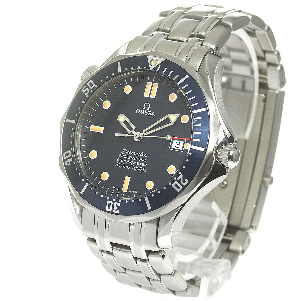 OMEGA Seamaster300 2531.80 Date Navy Dial Automatic Men's Watch_846681