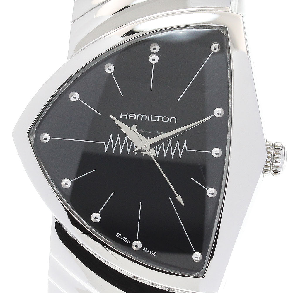 HAMILTON Ventura H244112 black Dial Quartz Men's Watch_846691