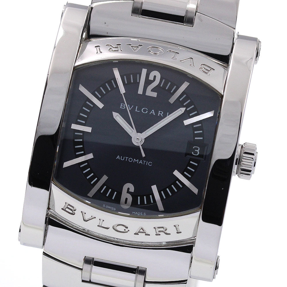 BVLGARI Assioma AA44S Date Navy Dial Automatic Men's Watch_846733