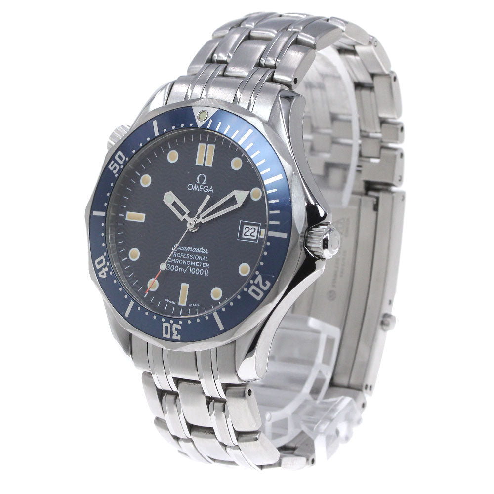 OMEGA Seamaster300 2531.80 Date Navy Dial Automatic Men's Watch_846764