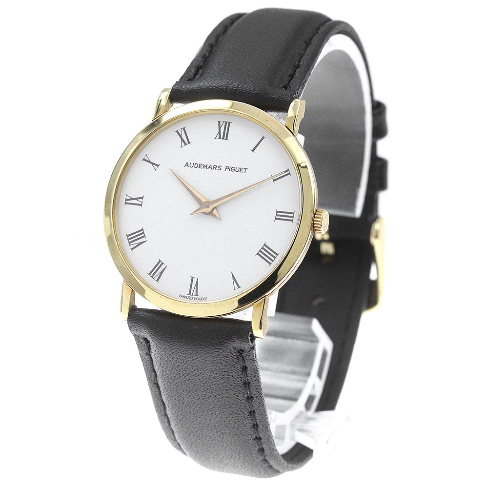AUDEMARS PIGUET K18YG Cal.2080 white Dial Hand Winding Men's Watch_846795