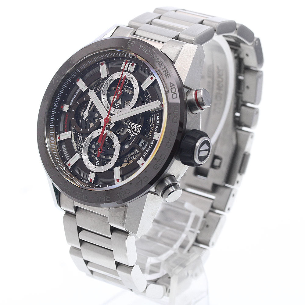 TAG HEUER Carrera CAR201U-0 Cal. Heuer 01 Chronograph skeleton Dial Automatic Men's Watch_846815