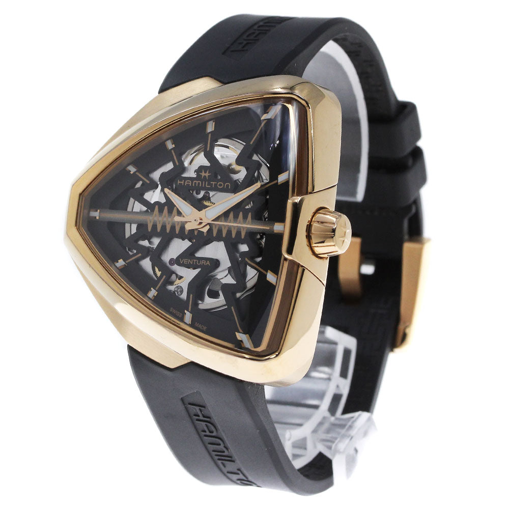 HAMILTON ventura elvis 80 H245250 skeleton Dial Automatic Men's Watch_846826