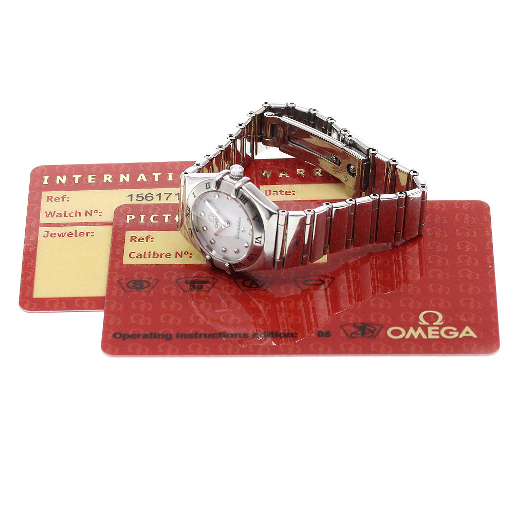 OMEGA Constellation 1561.71 White shell Dial Quartz Ladies Watch_846856