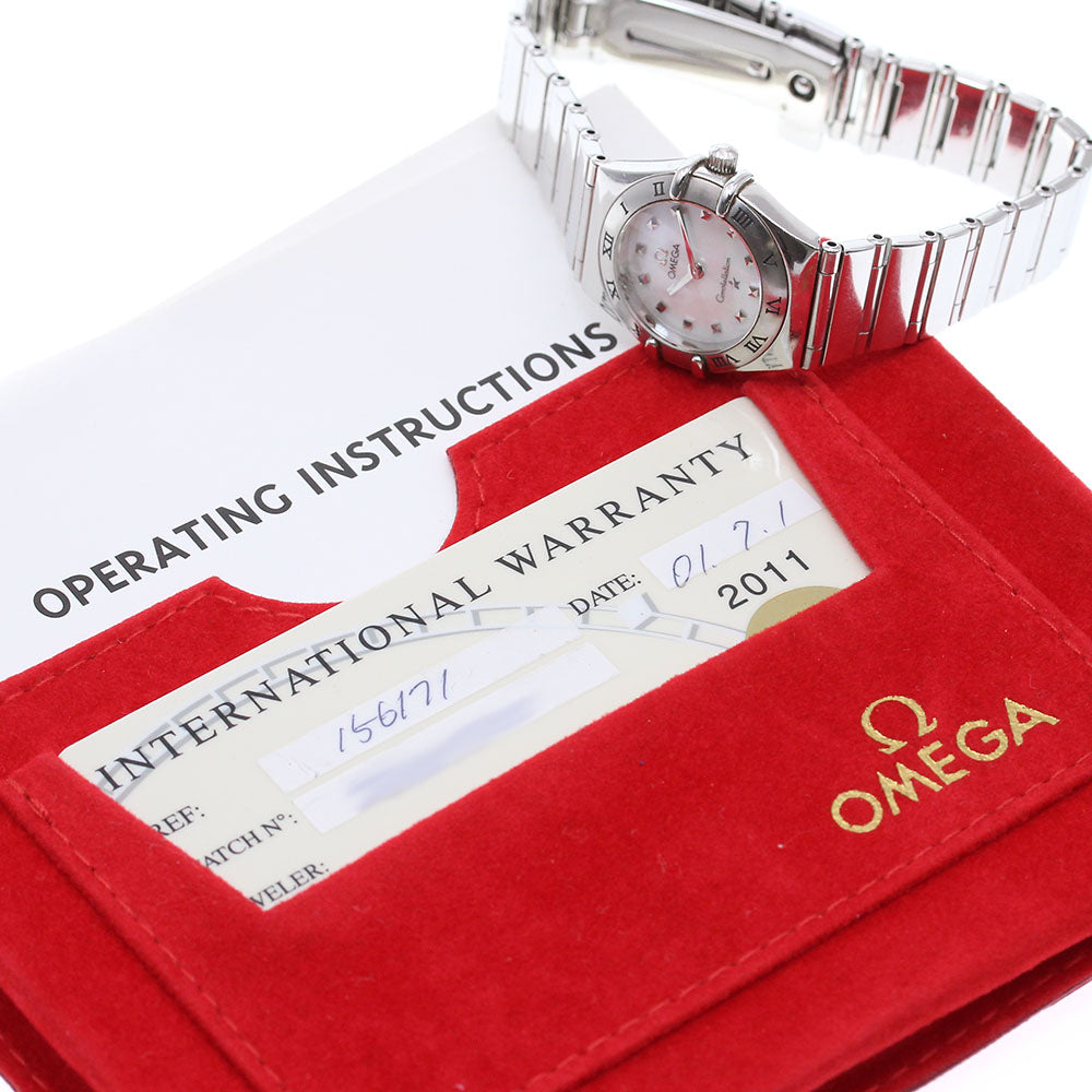 OMEGA Constellation 1561.71 White shell Dial Quartz Ladies Watch_846857