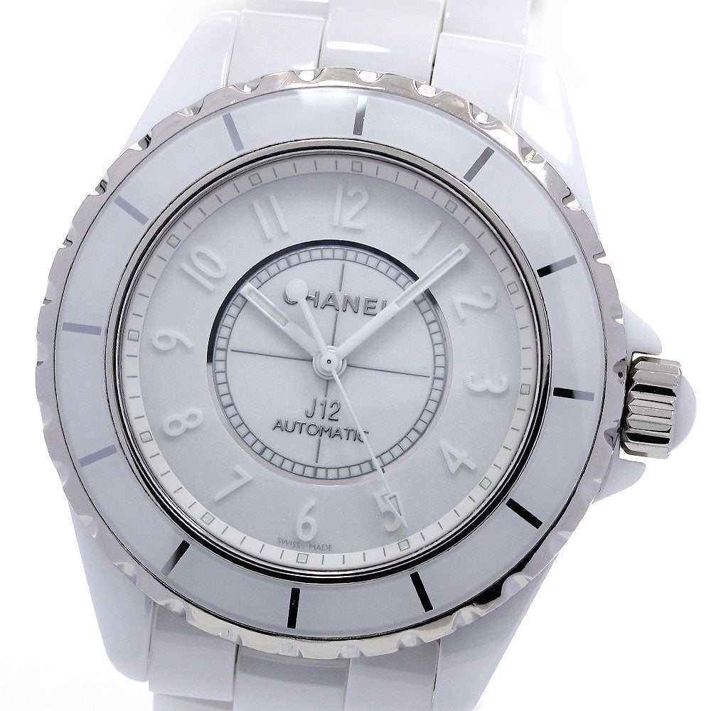 CHANEL J12 White Phantom H3443 white Dial Automatic Men's Watch_846881