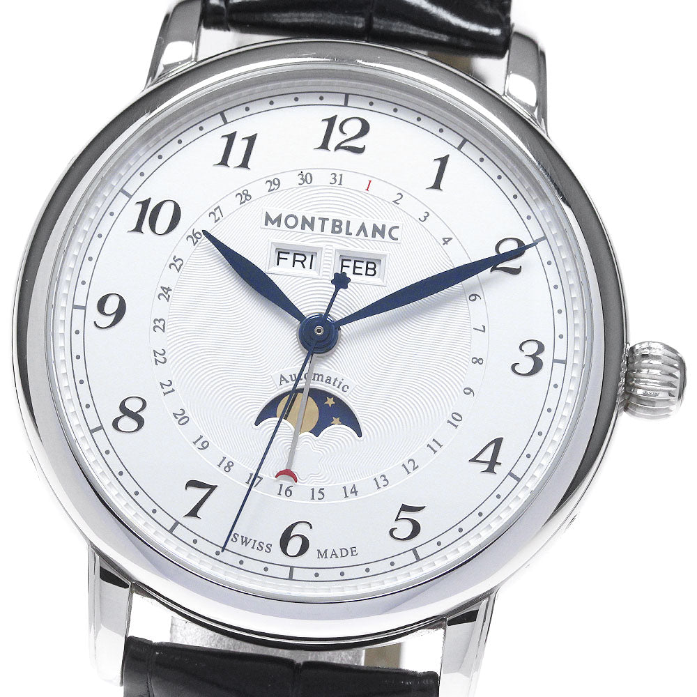 MONTBLANC Star Legacy MB118516 Triple calendar Silver Dial Automatic Men's Watch_846882