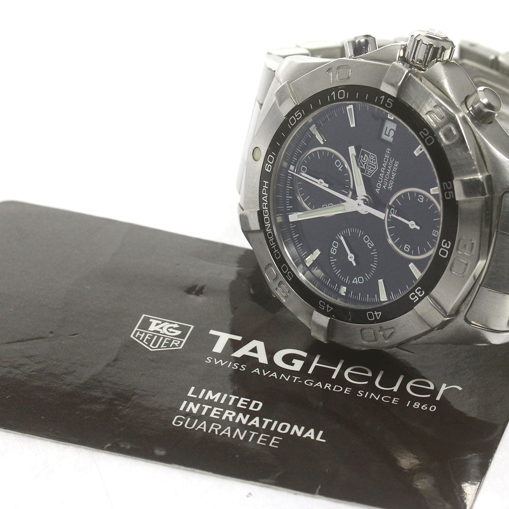 TAG HEUER Aquaracer CAF2110 Chronograph Black Dial Automatic Men's Watch_846894