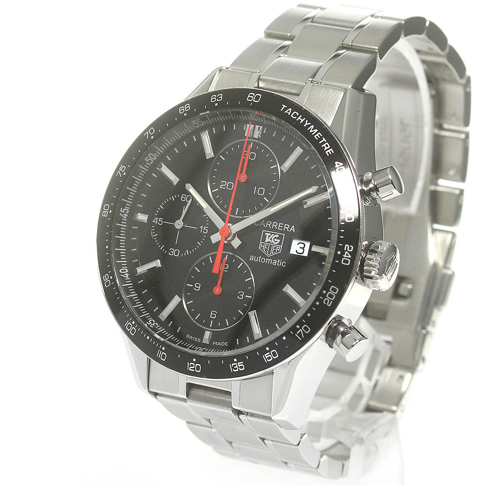 TAG HEUER Carrera CV2014 Chronograph Date Black Dial Automatic Men's _846925