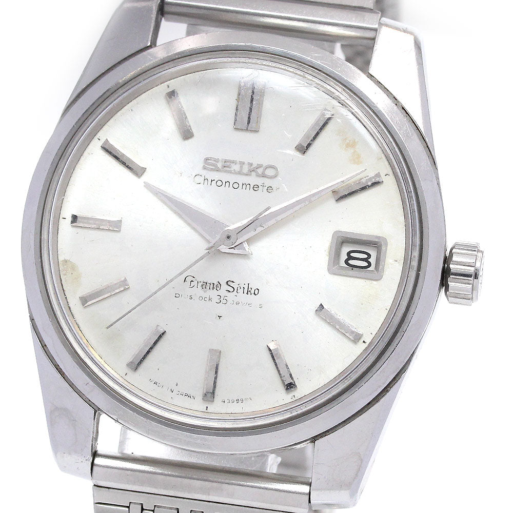 SEIKO Grand Seiko 43999 Cal.5722A Date Hand Winding Men's Watch_846947