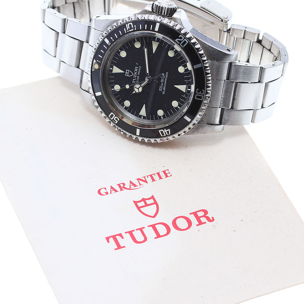 TUDOR Oyster Prince Submariner 94010 Square Hand Automatic Men's Watch_846983