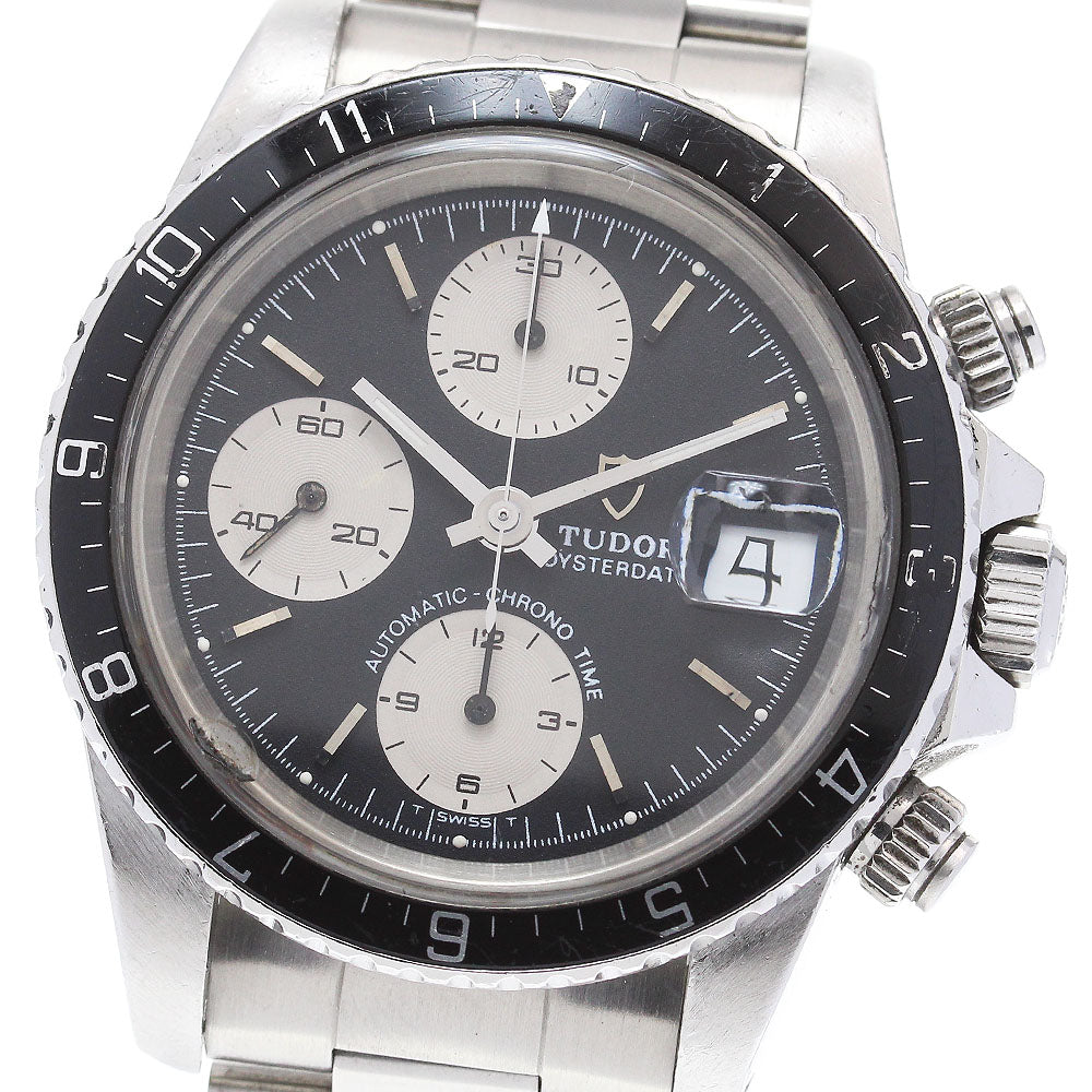 TUDOR Oyster Date Chronotime 79170 cal.7750 Black Dial Automatic Men's_847221