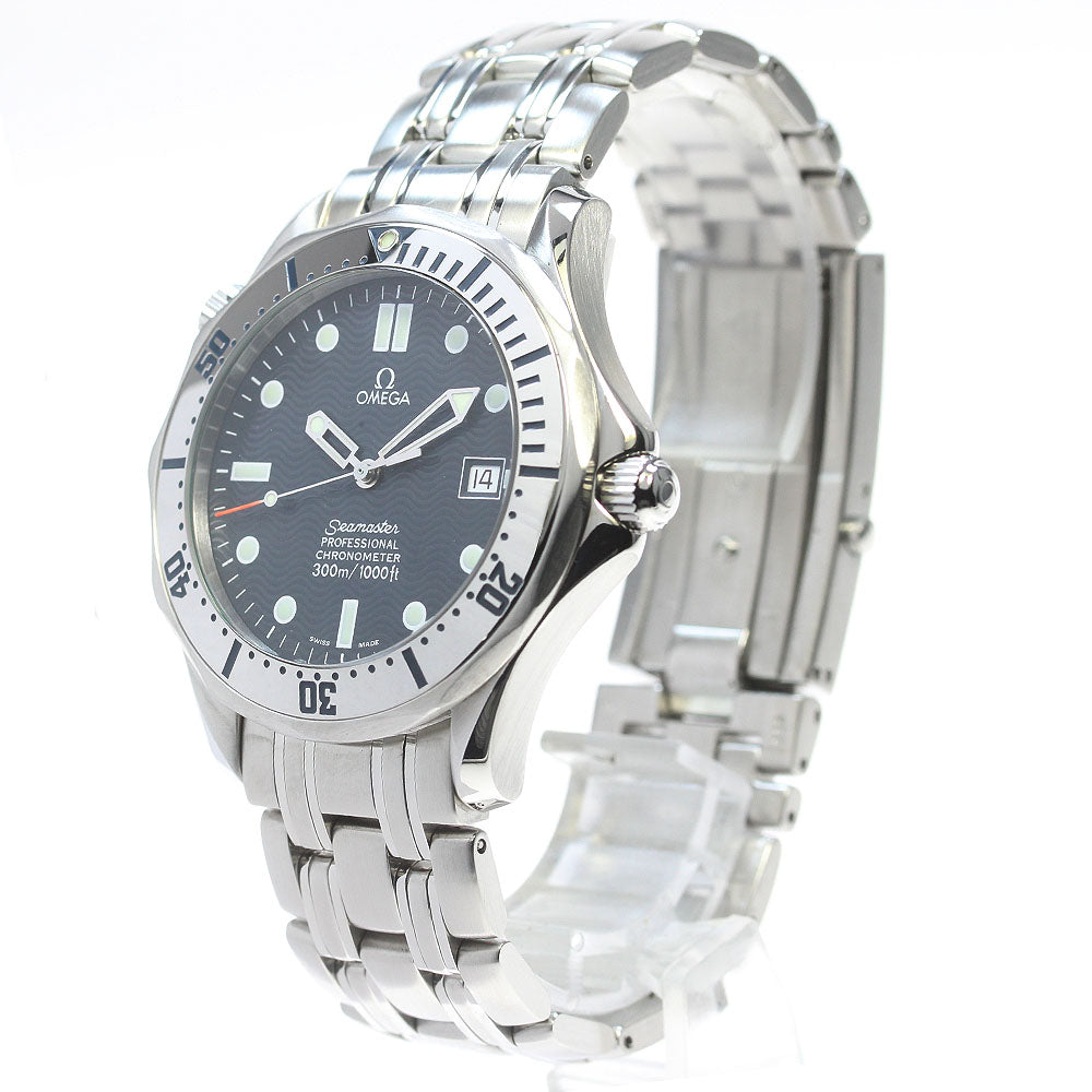 OMEGA Seamaster300 2532.80 Date Navy Dial Automatic Men's Watch_847230