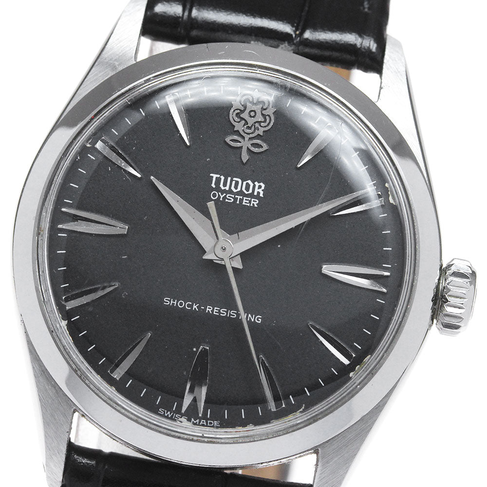 TUDOR Oyster Decabala 7934 black Dial Hand Winding Men's Watch_847235