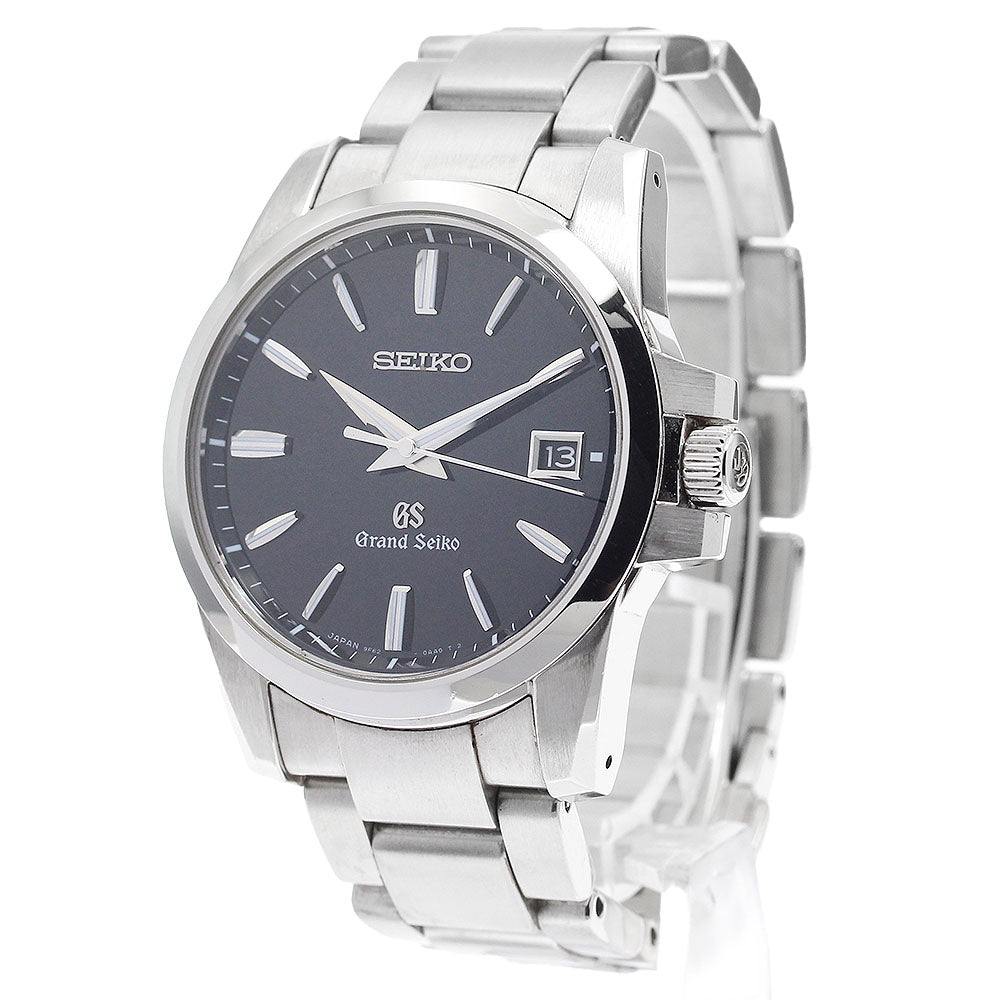 SEIKO Grand Seiko SBGX055/9F62-0AA1 Date black Dial Quartz Men's Watch_847252