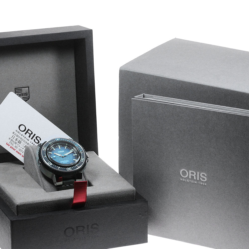 ORIS Aquis Pro 01 400 7777 7155 Date blue Dial Automatic Men's Watch_847257