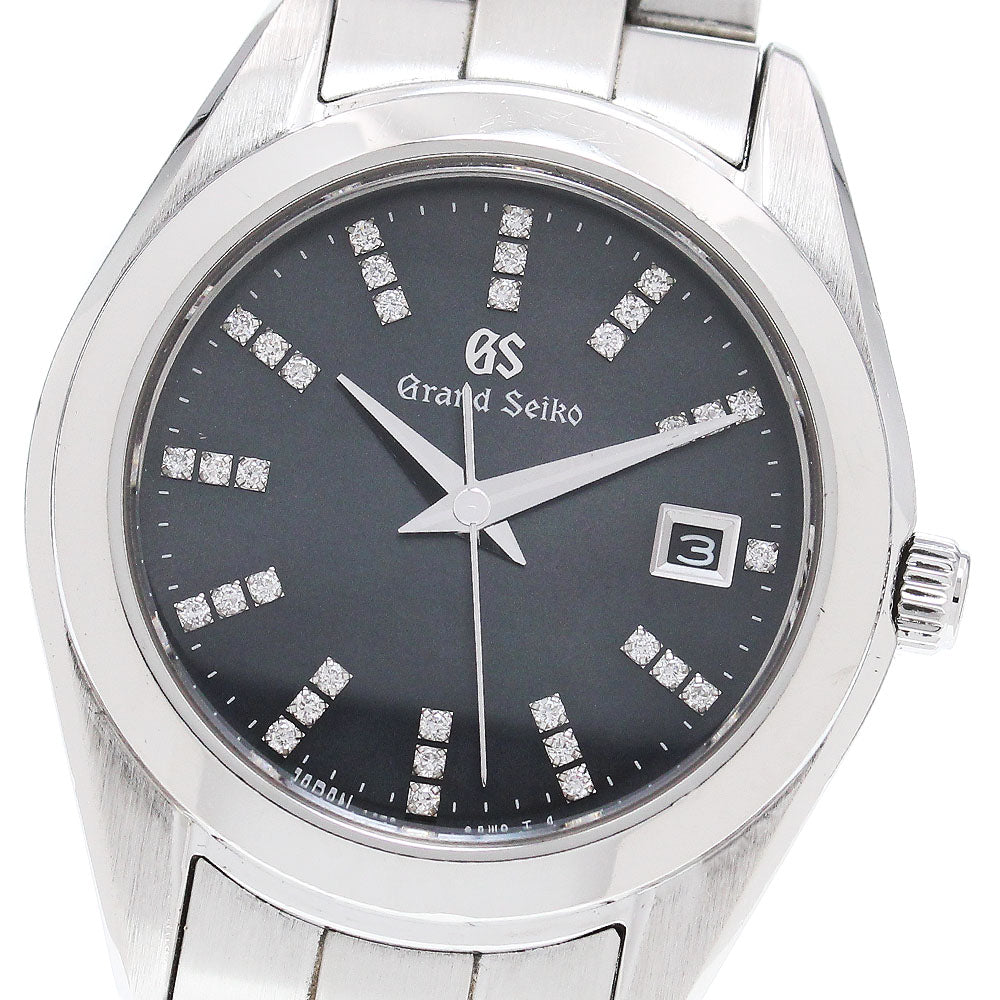 SEIKO Grand Seiko STGF271/4J52-0AB0 Diamond index Black shell Dial Quartz Ladies Watch_847280