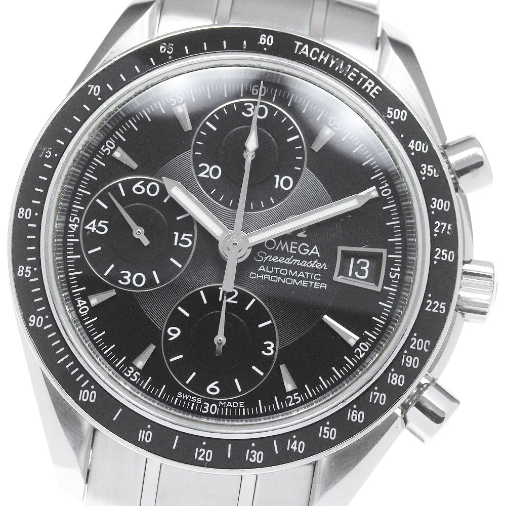 OMEGA Speedmaster 3210.50 Date Chronograph black Dial AT Men's Watch_847305