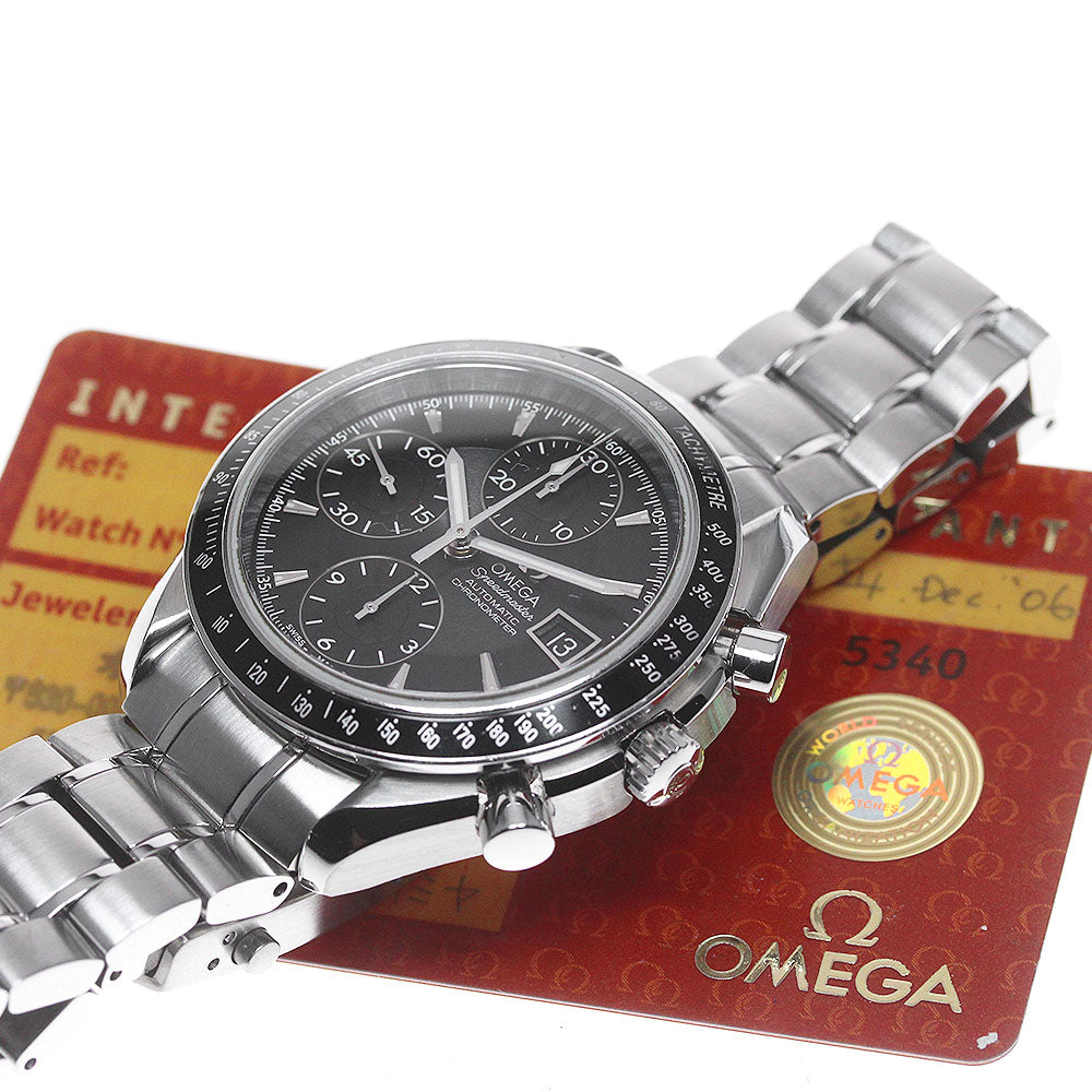 OMEGA Speedmaster 3210.50 Date Chronograph black Dial AT Men's Watch_847305