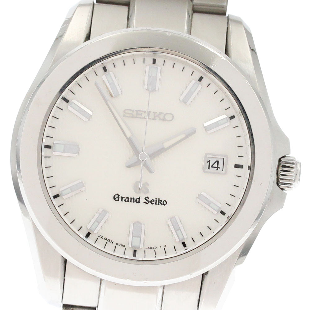 SEIKO Grand Seiko SBGF017/8J56-8020 Date Silver Dial Quartz Men's Watch_847349
