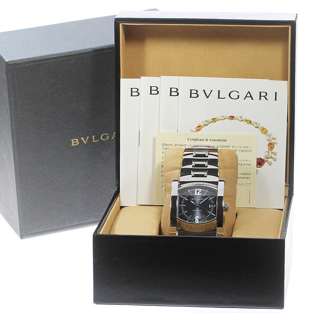 BVLGARI Assioma AA48S Date gray Dial Automatic Men's Watch_847352