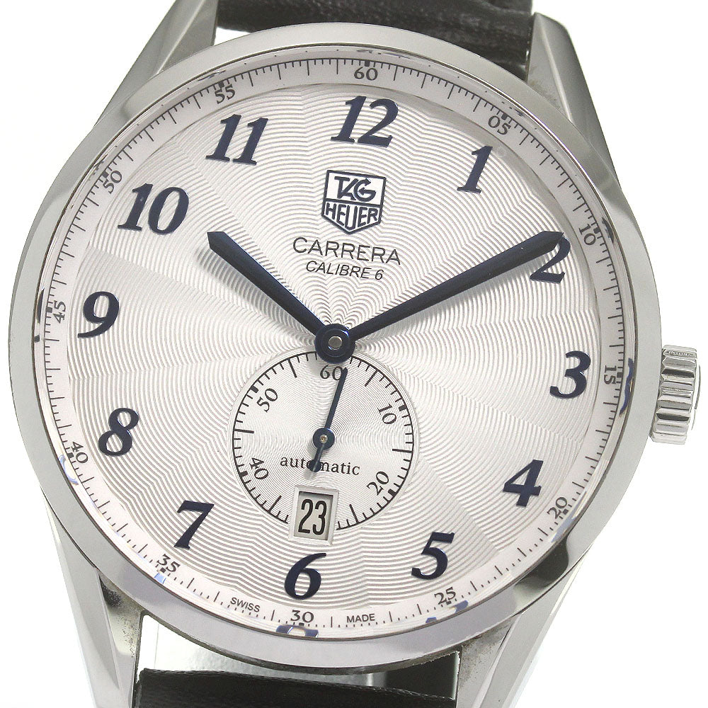 TAG HEUER Carrera Heritage WAS2111 Caliber 6 Silver Dial Automatic Men's _847365
