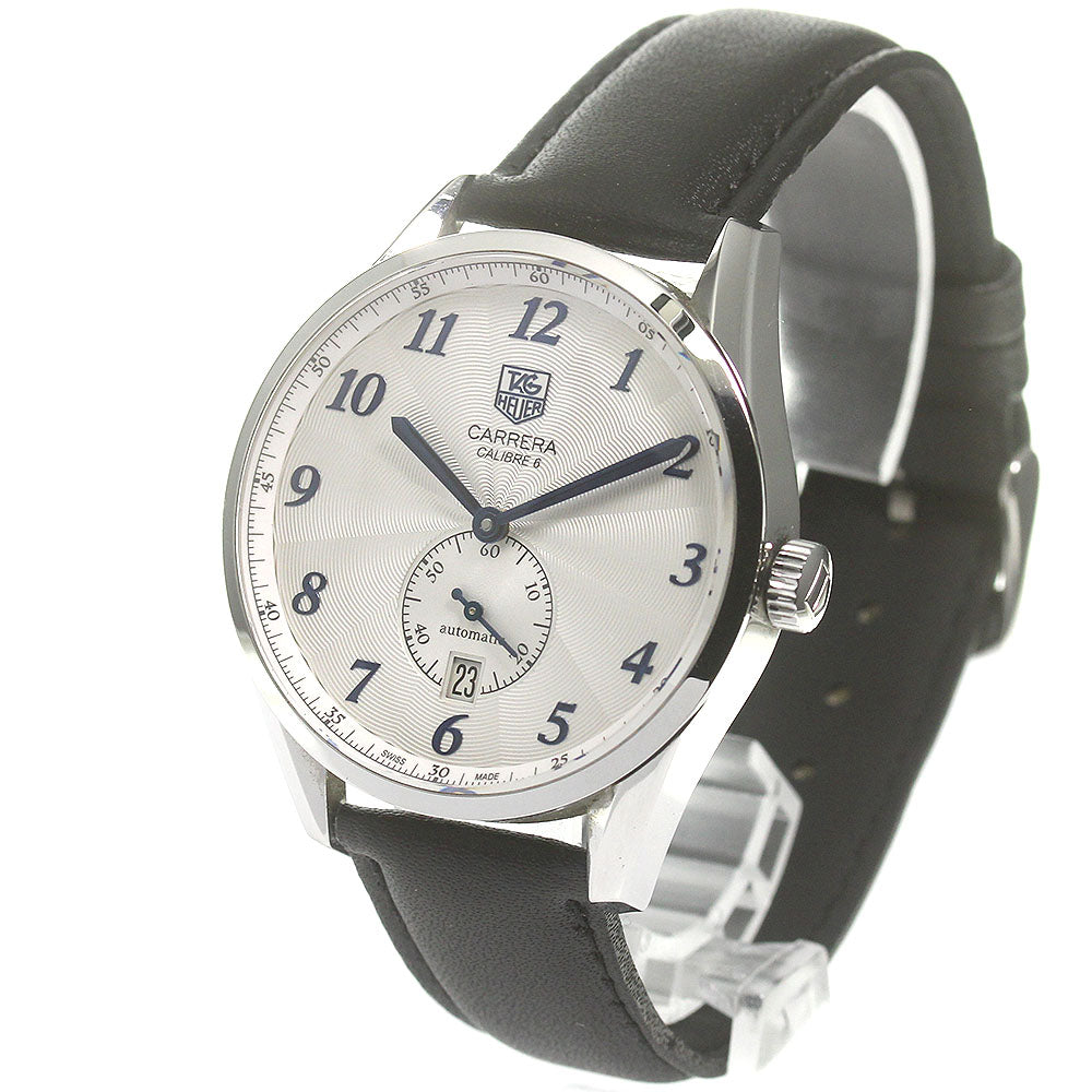 TAG HEUER Carrera Heritage WAS2111 Caliber 6 Silver Dial Automatic Men's _847365