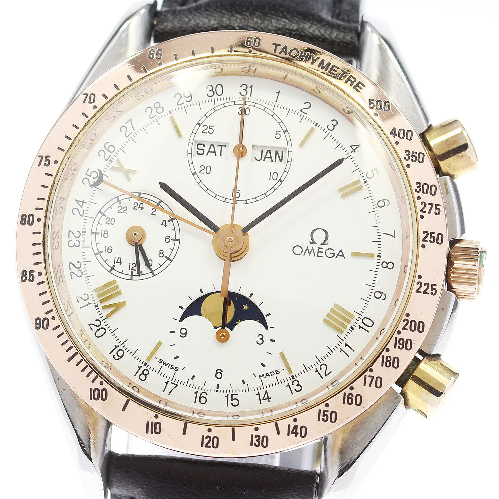 OMEGA Speedmaster 175.0038 Triple calendar moon phase Automatic Men's_847366