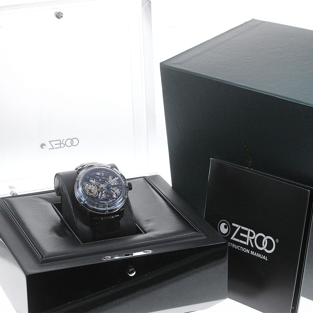 ZEROO T5 THE ARCHER 316L Full skeleton tourbillon skeleton Dial Hand Winding Men's Watch_847420